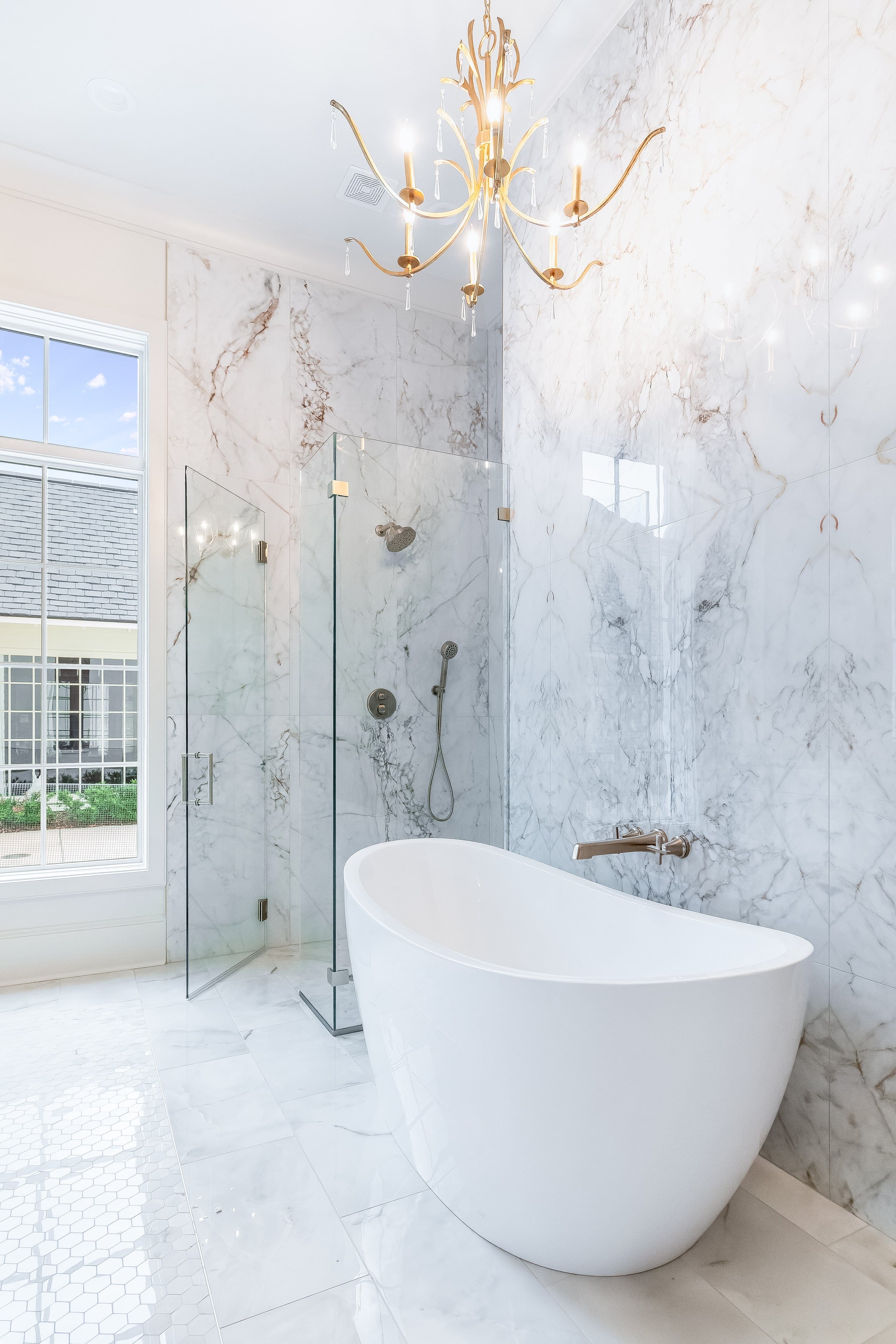 Spa-like bathroom